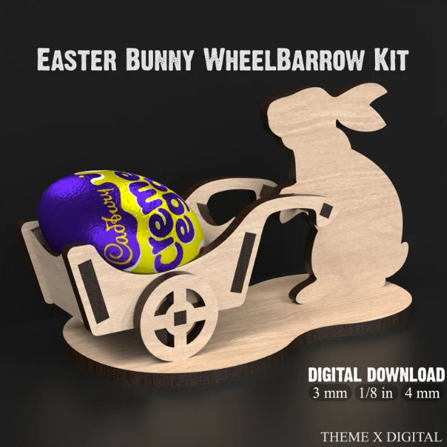 Easter Bunny Pushcart Gift - Perfect Easter Holiday Present