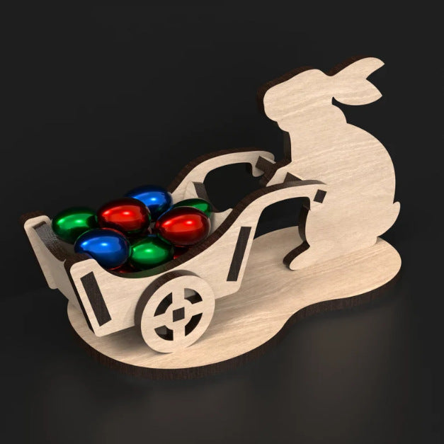 Easter Bunny Pushcart Gift - Perfect Easter Holiday Present