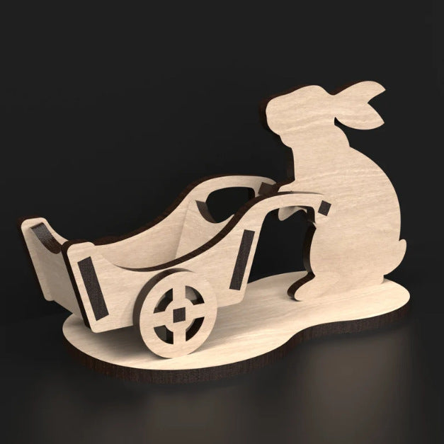 Easter Bunny Pushcart Gift - Perfect Easter Holiday Present