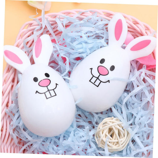 Œuf de Pâques en plastique en forme de lapin pour enfants – Œuf surprise amusant et coloré qui s’ouvre 🐰🎁