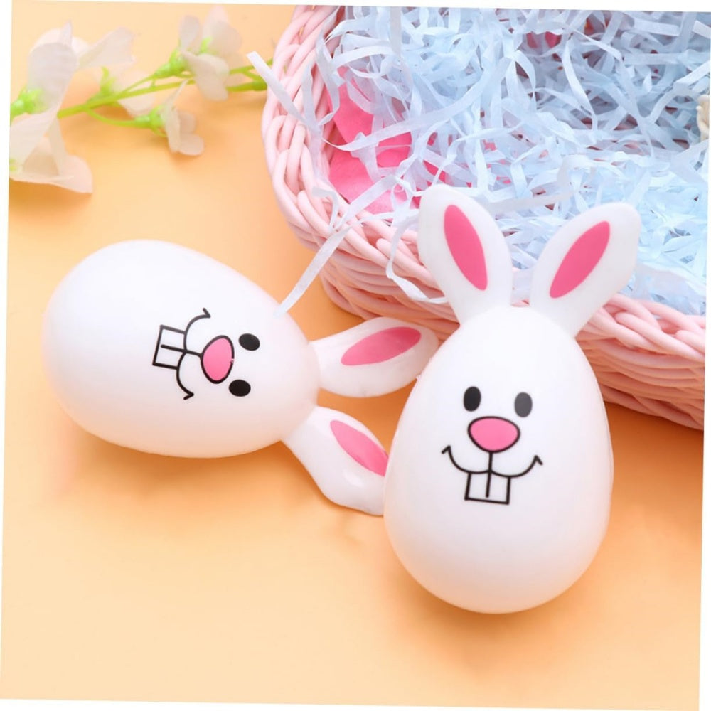 Œuf de Pâques en plastique en forme de lapin pour enfants – Œuf surprise amusant et coloré qui s’ouvre 🐰🎁