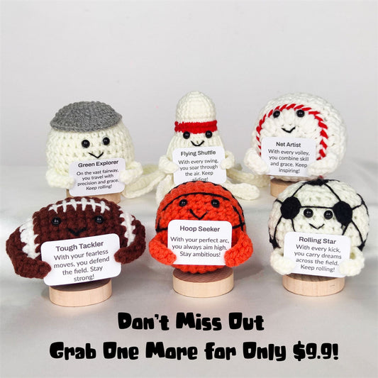 Emotional Support Sports Balls with Cheer-Up Cards – The Perfect Gift for Sports Fans