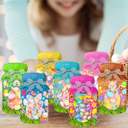 Easter Candy Treat Bag, Easter Basket Stuffer, Bunny Candy Holder, Easter Chick Candy Holder