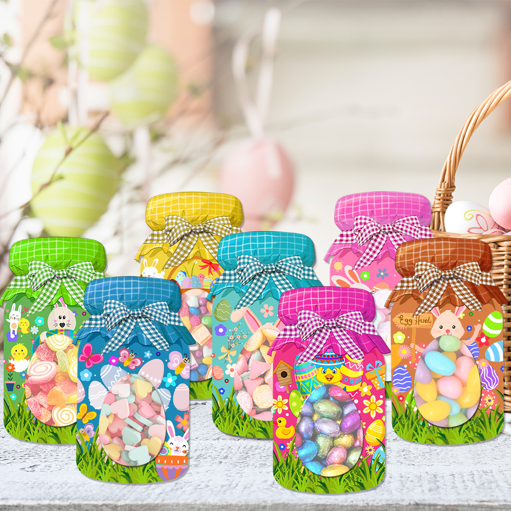 Easter Candy Treat Bag, Easter Basket Stuffer, Bunny Candy Holder, Easter Chick Candy Holder