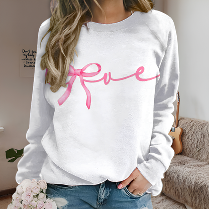 Butterfly Bow Print Hoodie - Perfect Valentine’s Day Gift Unisex Sweatshirt