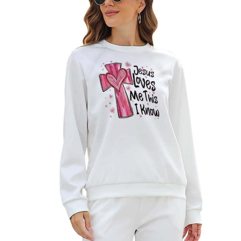 Jesus Loves Me Unisex Sweatshirt - Valentine’s Day Gift