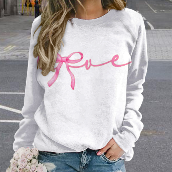 Butterfly Bow Print Hoodie - Perfect Valentine’s Day Gift Unisex Sweatshirt