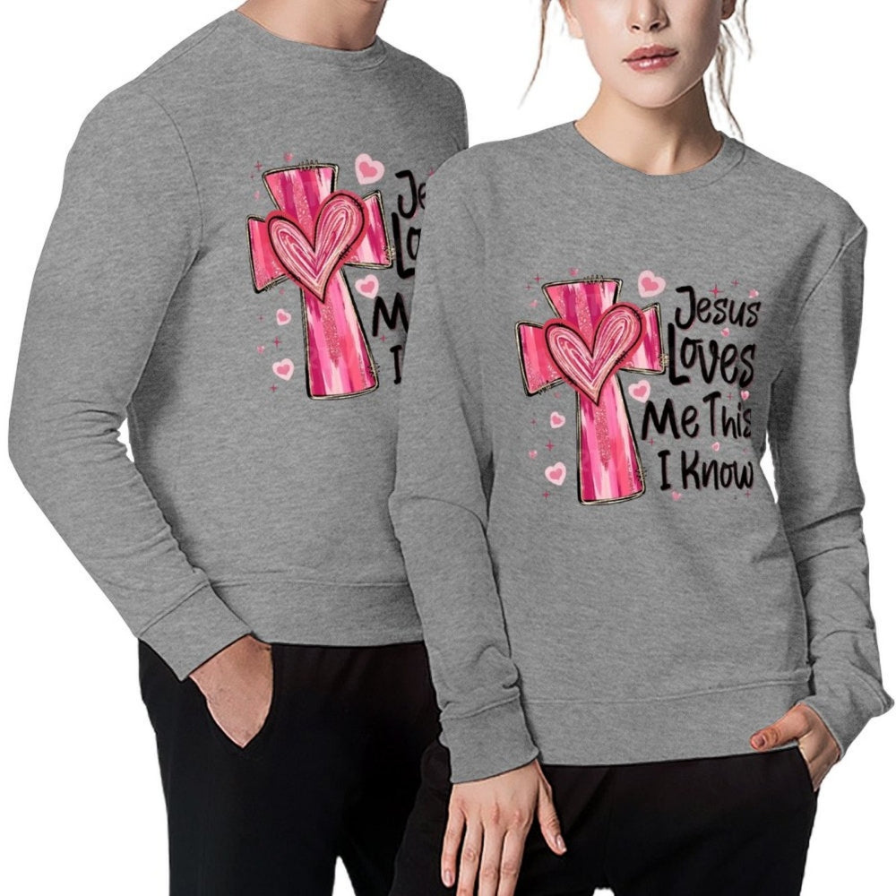 Jesus Loves Me Unisex Sweatshirt - Valentine’s Day Gift