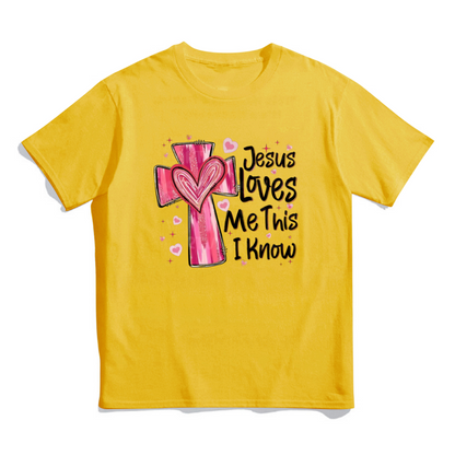 Jesus Loves Me Unisex T-Shirt - Valentine’s Day Gift