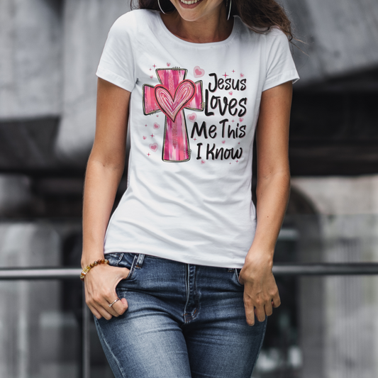 Jesus Loves Me Unisex T-Shirt - Valentine’s Day Gift