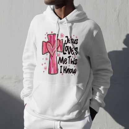 Jesus Loves Me Unisex Hoodie - Valentine’s Day Gift