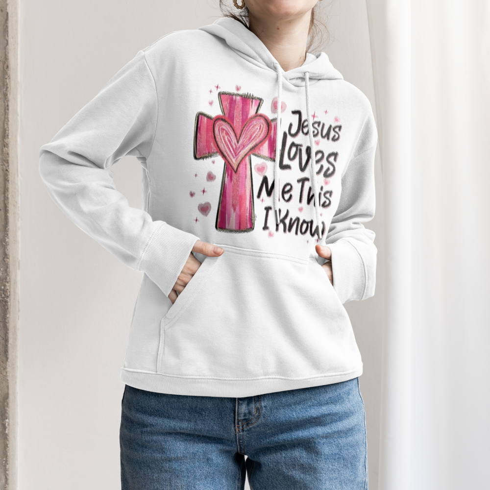 Jesus Loves Me Unisex Hoodie - Valentine’s Day Gift