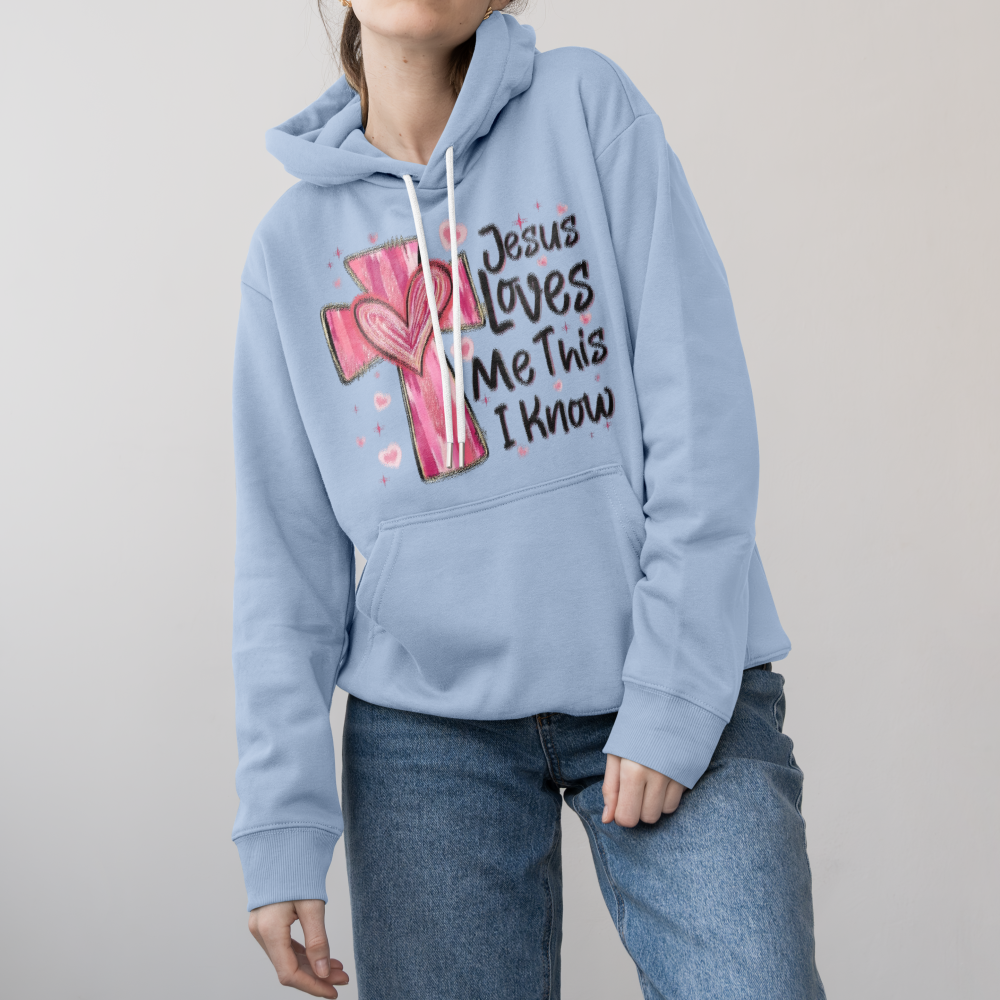 Jesus Loves Me Unisex Hoodie - Valentine’s Day Gift