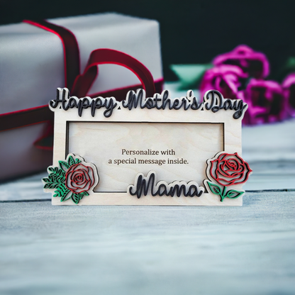 Wooden Rose Envelope Money Wallet - Perfect Mother’s Day Gift 🌹💖