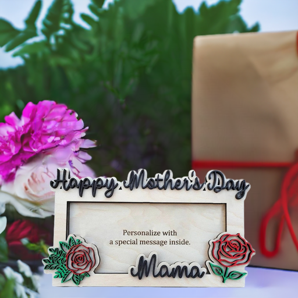 Wooden Rose Envelope Money Wallet - Perfect Mother’s Day Gift 🌹💖