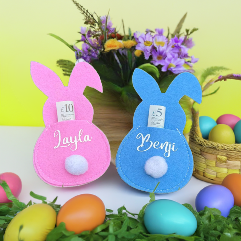 Personalised Easter Money Holder – Personalized Bunny Gift for Easter，For Kids 🐰💝