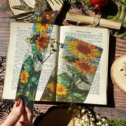 Custom Hand-Painted Glass Bookmarks – Your Story, Your Style