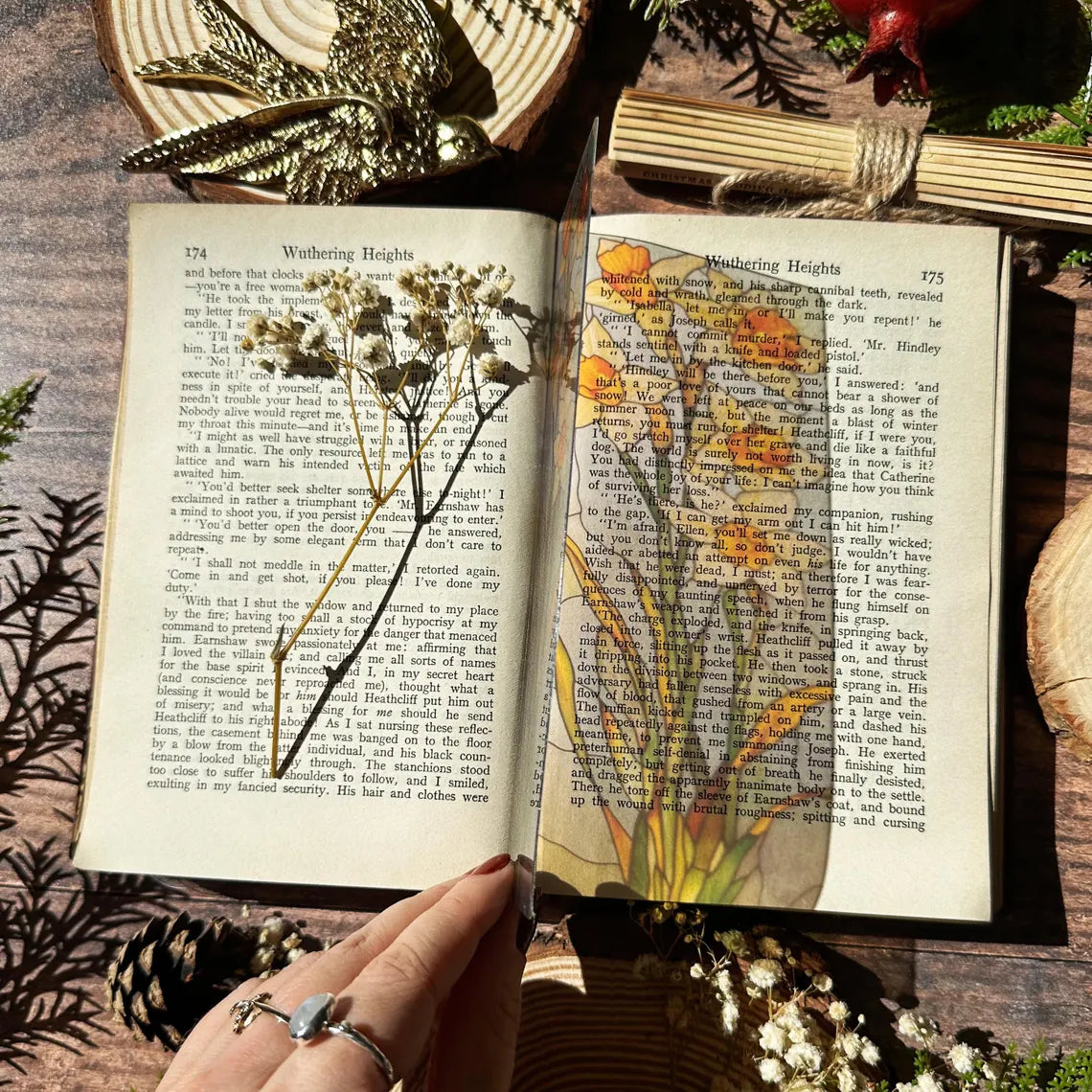 Custom Hand-Painted Glass Bookmarks – Your Story, Your Style