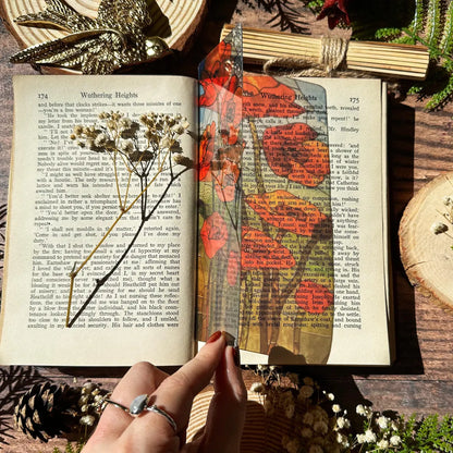 Custom Hand-Painted Glass Bookmarks – Your Story, Your Style