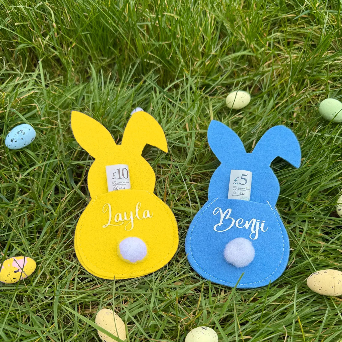 Personalised Easter Money Holder – Personalized Bunny Gift for Easter，For Kids 🐰💝